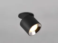 LED Spot Deckenstrahler Schwarz dimmbar, Ø 9cm