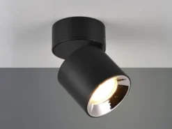 LED Spot Deckenstrahler Schwarz dimmbar, Ø 9cm