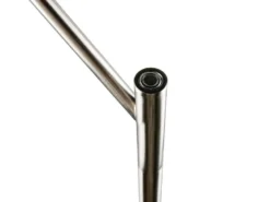 LED Stehlampe DIOS dimmbar, Lichttemperatur einstellbar, Silber, Höhe 180cm
