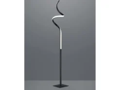 LED Stehleuchte COURSE Schwarz Sensor Dimmer 3000K Warmweiß, H: 145cm