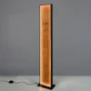 LED Stehleuchte KALEA klein aus Naturholz dimmbar, Höhe 120cm