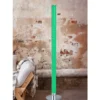 LED Stehleuchte LEIA Chrom dimmbar Fernbedienung, Farbwechsel 104cm hoch