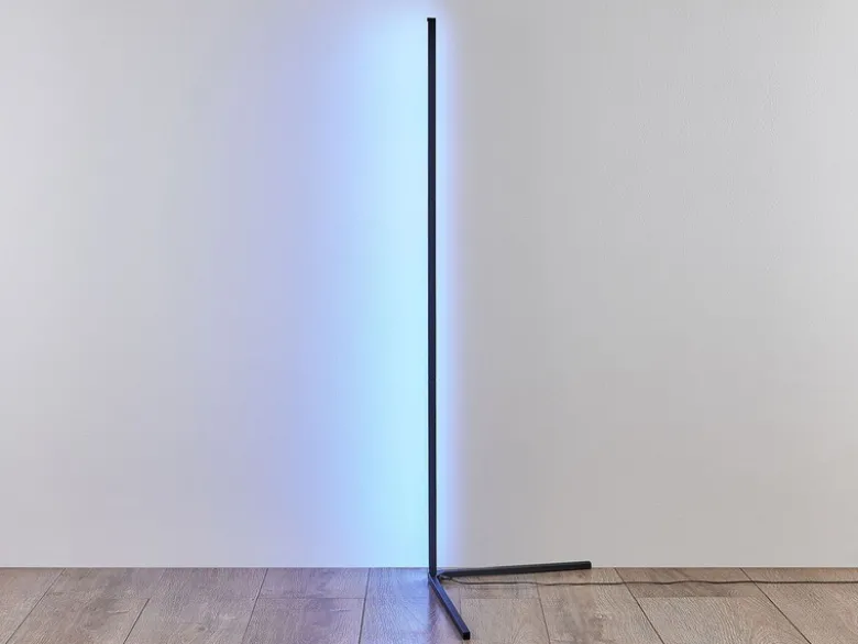 LED Stehleuchte LEVEL mit Fernbedienung, RGB & Sound Control, H: 141cm