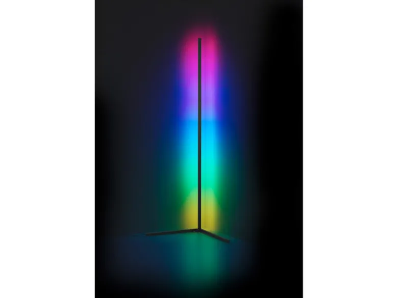 LED Stehleuchte LEVEL mit Fernbedienung, RGB & Sound Control, H: 141cm