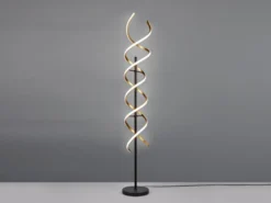 LED Stehleuchte SEQUENCE dimmbar & Lichtfarbe einstellbar Messing 150cm