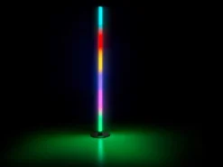 LED Stehleuchte TENDO mit Fernbedienung, RGB & Sound Control - H 115cm