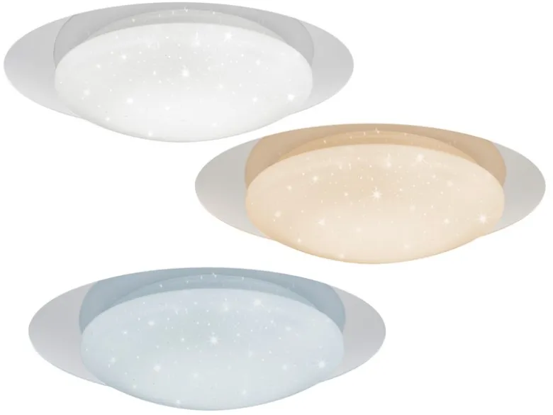 LED Sternenhimmel Deckenlampe FRODO mit Fernbedienung, dimmbar, Ø 35cm