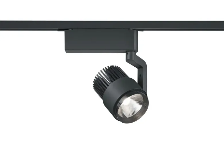 LED Strahler RADIATOR Schwarz für DUOline 2-Phasen Schienensystem