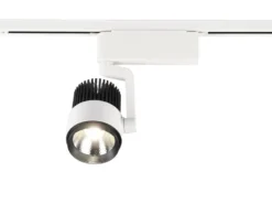 LED Strahler RADIATOR Weiß für DUOline 2-Phasen Schienensystem