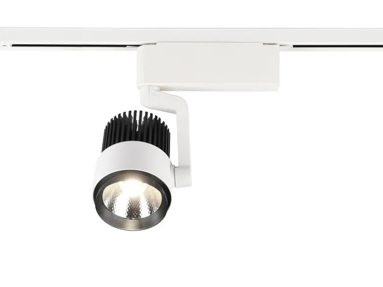 LED Strahler RADIATOR Weiß für DUOline 2-Phasen Schienensystem