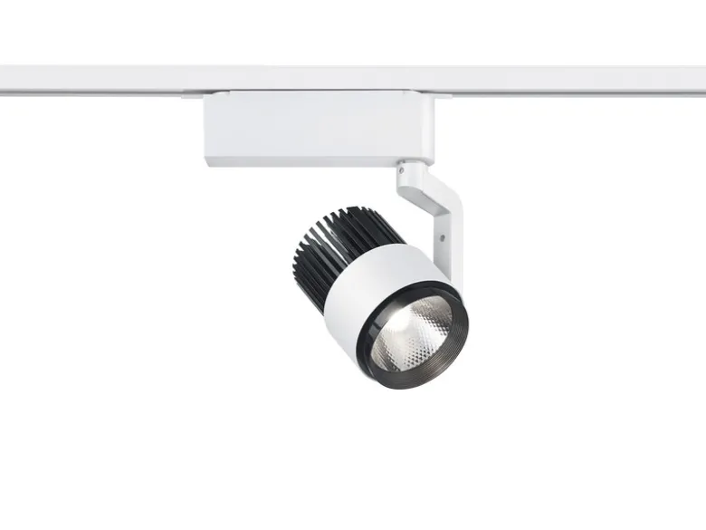 LED Strahler RADIATOR Weiß für DUOline 2-Phasen Schienensystem