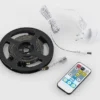 LED Streifen CHIP mit Fernbedienung & Dimmer, Lichtfarbe einstellbar - 5 Meter