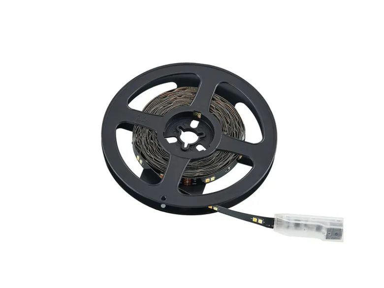 LED Streifen CHIP mit Fernbedienung & Dimmer, Lichtfarbe einstellbar - 5 Meter