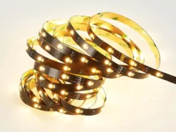 LED Streifen CHIP mit Fernbedienung & Dimmer, Lichtfarbe einstellbar - 5 Meter