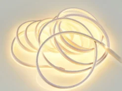 LED Streifen NEON mit Fernbedienung, RGB Farbwechsel & Dimmer - 5 Meter