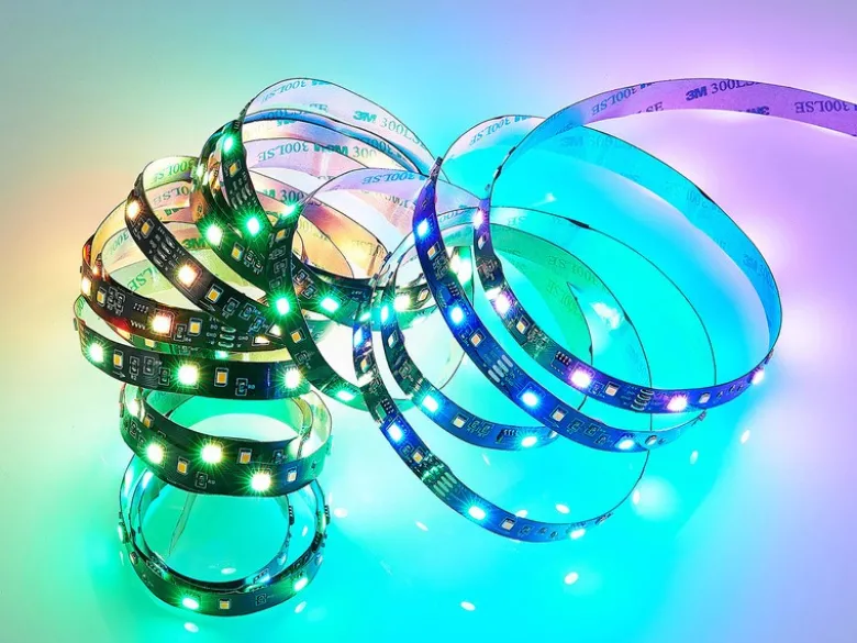 LED Streifen RACER mit Fernbedienung, RGB & Sound Control Funktion - 5 Meter