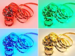 LED Streifen RACER mit Fernbedienung, RGB & Sound Control Funktion - 5 Meter