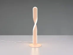 LED Tischlampe GINKO, Metall Beige, Höhe 40,5cm