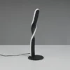 LED Tischlampe GINKO, Metall Schwarz, Höhe 40,5cm