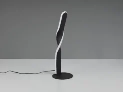 LED Tischlampe GINKO, Metall Schwarz, Höhe 40,5cm