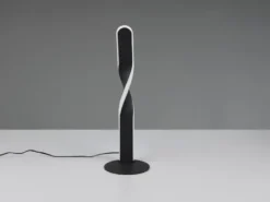 LED Tischlampe GINKO, Metall Schwarz, Höhe 40,5cm