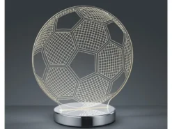 LED Tischleuchte BALL 3D Fußball Lichtfarbe einstellbar Höhe 22cm
