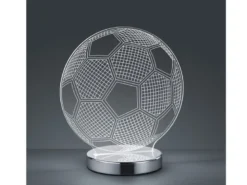 LED Tischleuchte BALL 3D Fußball Lichtfarbe einstellbar Höhe 22cm