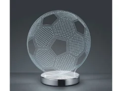 LED Tischleuchte BALL 3D Fußball Lichtfarbe einstellbar Höhe 22cm