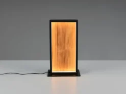 LED Tischleuchte KALEA aus Naturholz dimmbar, Höhe 30cm