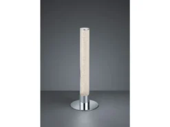 LED Tischleuchte LEIA Chrom dimmbar Fernbedienung Farbwechsel, Höhe 40cm