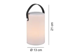 LED Tischleuchten 2er SET dimmbar mit Farbwechsler, Bluetooth Lautsprecher USB