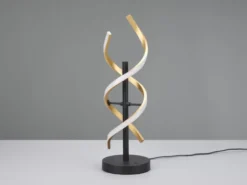 LED Tischleuchte SEQUENCE dimmbar Messing, Höhe 48cm