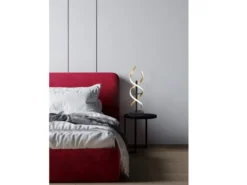 LED Tischleuchte SEQUENCE dimmbar Messing, Höhe 48cm
