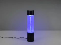 LED Tischleuchte TORNADO RGB Farbwechsel, Schwarz 34cm hoch