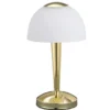 LED Tischleuchte VENTURA Messing 3-fach dimmbar, Höhe 29cm