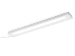 LED Unterbauleuchte ALINO flach, Schalter & 230V Direktanschluss, Länge 55cm