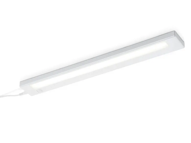LED Unterbauleuchte ALINO flach, Schalter & 230V Direktanschluss, Länge 55cm