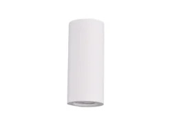 LED Wandlampe Spot Gipsleuchte Weiß Up and Down bemalbar, Höhe 16,5cm