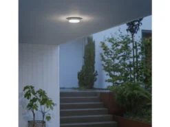 LED Wandleuchte / Deckenleuchte CESENA, Aluminium weiß, 10 Watt, 900 Lumen