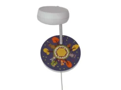 LED Wandleuchte für Kinderzimmer mit Wald-Motiven, Flexarm, Höhe 20cm