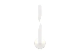 LED Wandleuchte GINKO für innen modern mit Schalter, Weiß, Höhe 45cm