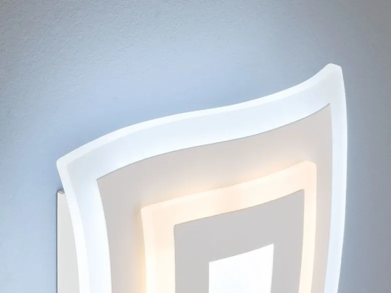 LED Wandleuchte GORDEN mit Schalter, dimmbar & Tageslicht, Höhe 43cm