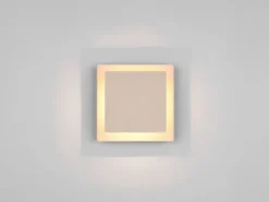 LED Wandleuchte MIO Beige verstellbar für indirekte Beleuchtung, Höhe 18cm