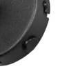 LED Wandleuchte mit Schalter & Korb Lampenschirm aus Bambus, Höhe 30cm
