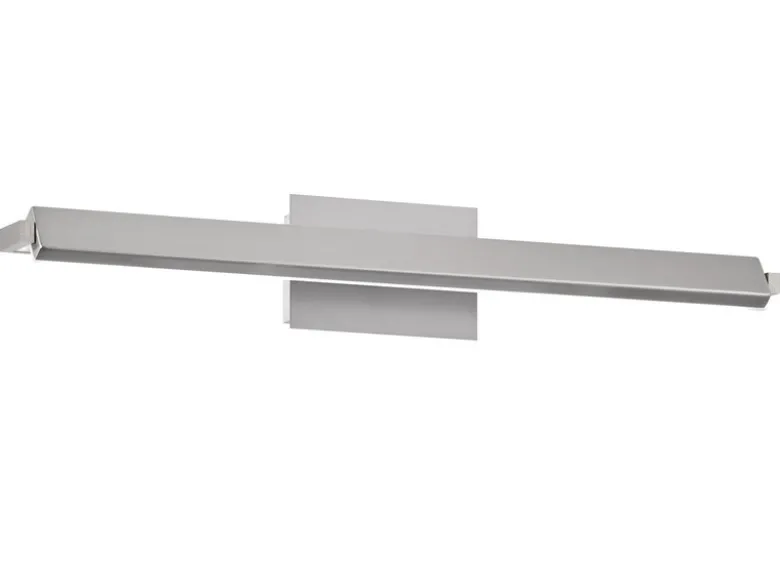 LED Wandleuchte PARE schwenkbar & dimmbar Silber matt, Breite 60cm