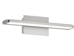 LED Wandleuchte PARE schwenkbar & dimmbar Silber matt, Breite 40cm