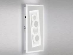 LED Wandleuchte RATIO flach dimmbar & Lichtfarbe, Höhe 38cm