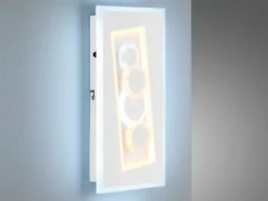 LED Wandleuchte RATIO flach dimmbar & Lichtfarbe, Höhe 38cm