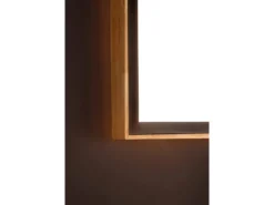 LED Wandleuchte SOLSTAR für Wand & Decke Holzdesign, Quadrat 28x28cm