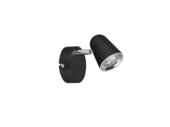 LED Wandstrahler & Deckenspot TOULOUSE Schwarz, Breite 9cm